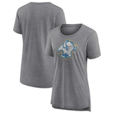 NHL Gray Buffalo Sabres Women's Slow Whistle Tri-Blend T-Shirt