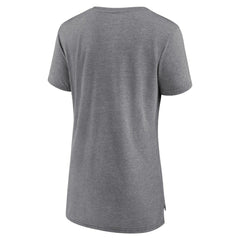 NHL Gray Winnipeg Jets Women's Slow Whistle Tri-Blend T-Shirt