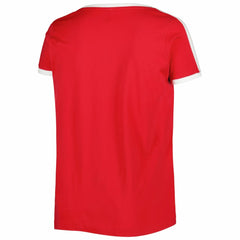 MLB Washington Nationals Soft as a Grape Women's Plus Size V-Neck T-Shirt