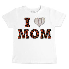 MLB San Francisco Giants Tiny Turnip Youth Heart Mom T-Shirt