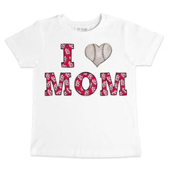 MLB St. Louis Cardinals Tiny Turnip Youth Heart Mom T-Shirt