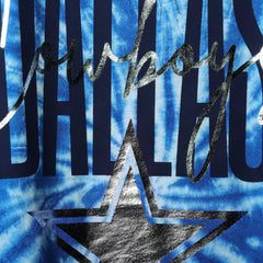 Lauren James Women's Tie-Dye Jersey Boxy Tank Top - Dallas Cowboys