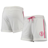 NBA Brooklyn Nets Lusso Women's Melody Cuffed Tri-Blend Shorts