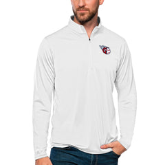 MLB Cleveland Guardians Antigua Tribute Quarter-Zip Pullover Top