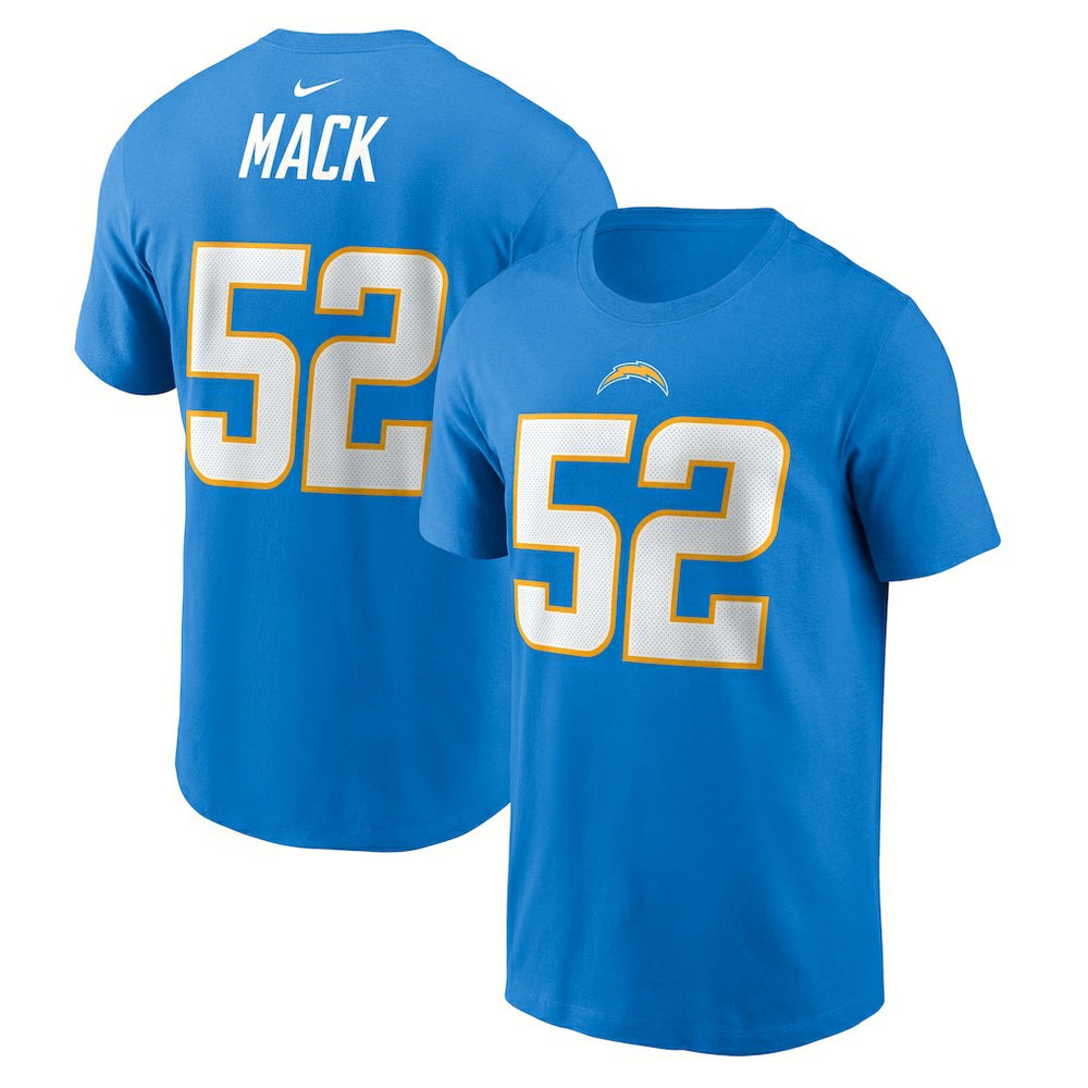 Khalil Mack Player Name & Number T-Shirt - Los Angeles Chargers