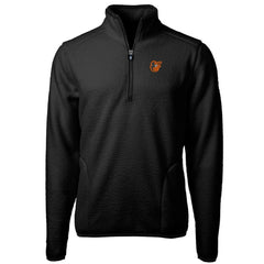MLB Baltimore Orioles Cutter & Buck Big & Tall Cascade Eco Sherpa Fleece Quarter-Zip Pullover Jacket