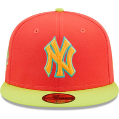 MLB New York Yankees New Era Lava Highlighter Combo 59FIFTY Fitted Hat
