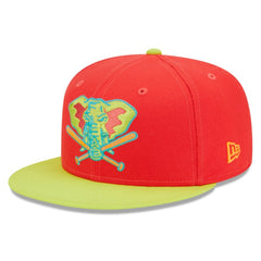 MLB Athletics New Era 40th Anniversary Lava Highlighter Combo 59FIFTY Fitted Hat