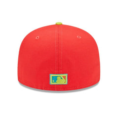 MLB Athletics New Era 40th Anniversary Lava Highlighter Combo 59FIFTY Fitted Hat