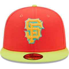 MLB San Francisco Giants New Era Lava Highlighter Combo 59FIFTY Fitted Hat