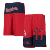 MLB Jose Ramirez Cleveland Guardians Youth Pandemonium Name & Number Shorts