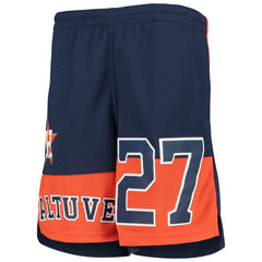 MLB Jose Altuve Houston Astros Youth Pandemonium Name & Number Shorts