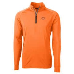 Cutter & Buck Adapt Eco Knit Stretch Recycled Quarter-Zip Jacket - Chicago Bears