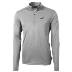 Cutter & Buck Big & Tall Virtue Eco Pique Quarter-Zip Pullover Jacket - Philadelphia Eagles