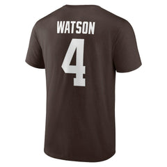 Deshaun Watson Player Icon Name & Number T-Shirt - Cleveland Browns