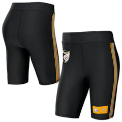 WEAR by Erin Andrews Women's Biker Shorts - Pittsburgh Steelers