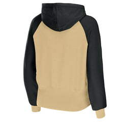 WEAR by Erin Andrews Women's Colorblock Lightweight Full-Zip Hoodie - New Orleans Saints