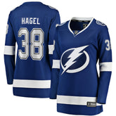 NHL Blue Brandon Hagel Tampa Bay Lightning Fanatics Women's Home Breakaway Player Jersey