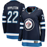 NHL Navy Mason Appleton Winnipeg Jets Fanatics Women's Home Breakaway Jersey