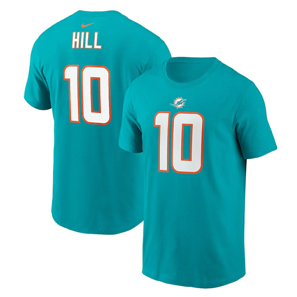 Tyreek Hill Player Name & Number T-Shirt - Miami Dolphins