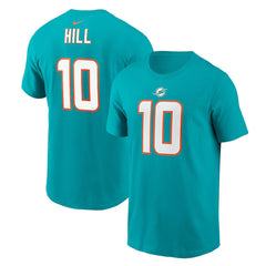 Tyreek Hill Player Name & Number T-Shirt - Miami Dolphins