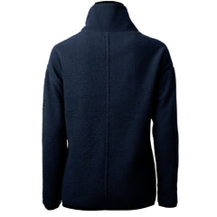 MLB Cleveland Guardians Cutter & Buck Women's Cascade Eco Sherpa Fleece Quarter-Zip Pullover Jacket