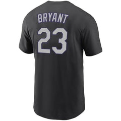 MLB Kris Bryant Colorado Rockies Nike Name & Number T-Shirt