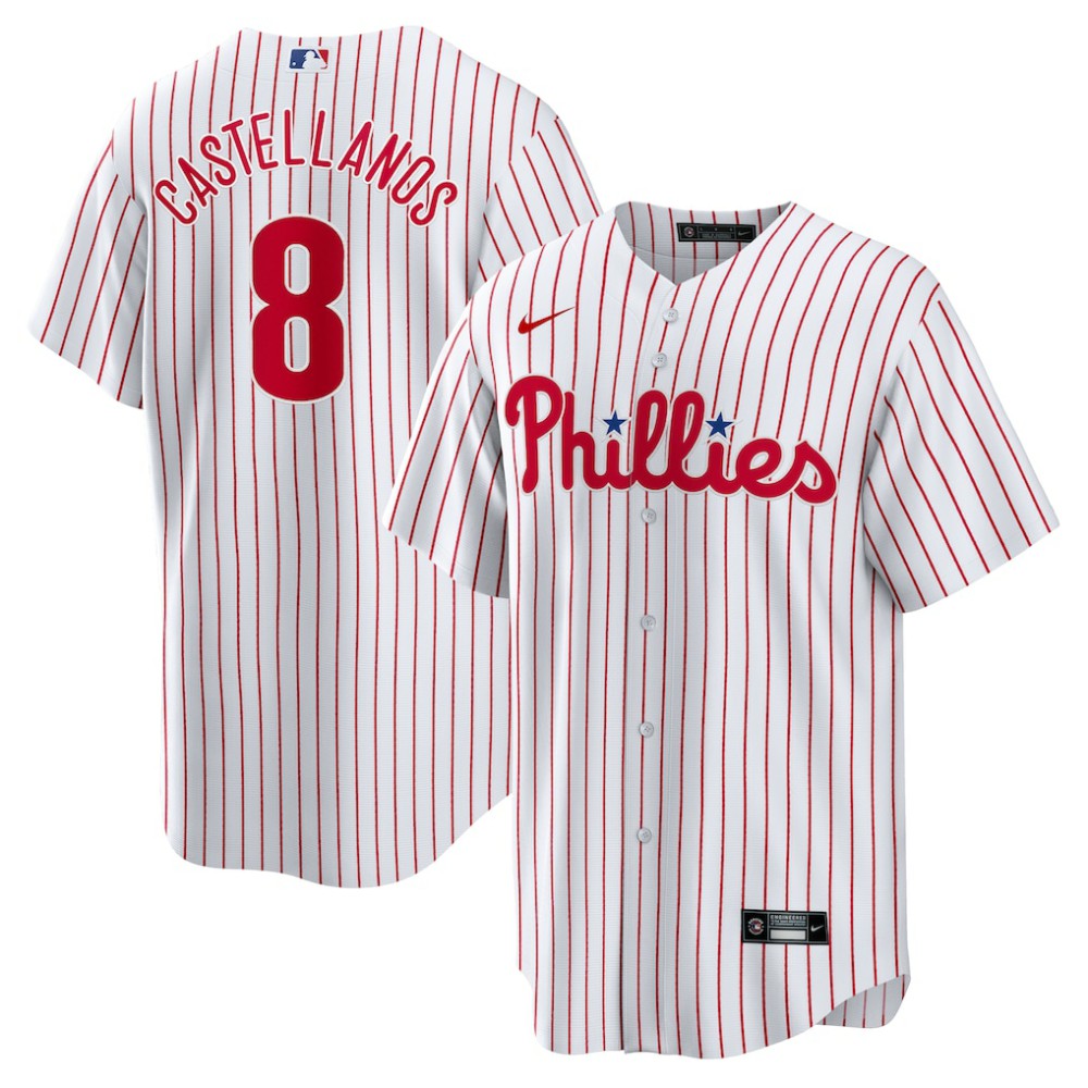 MLB Nick Castellanos Philadelphia Phillies Nike Replica Player Jersey