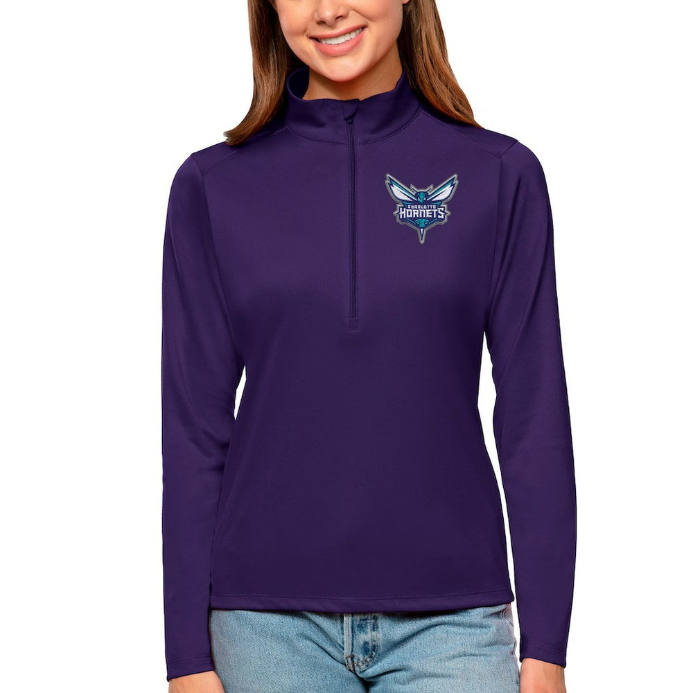 NBA Charlotte Hornets Antigua Women's Tribute Half-Zip Top