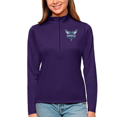 NBA Charlotte Hornets Antigua Women's Tribute Half-Zip Top
