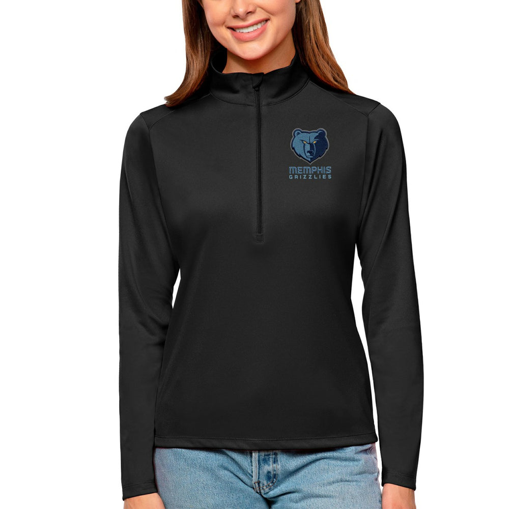 NBA Memphis Grizzlies Antigua Women's Tribute Half-Zip Top