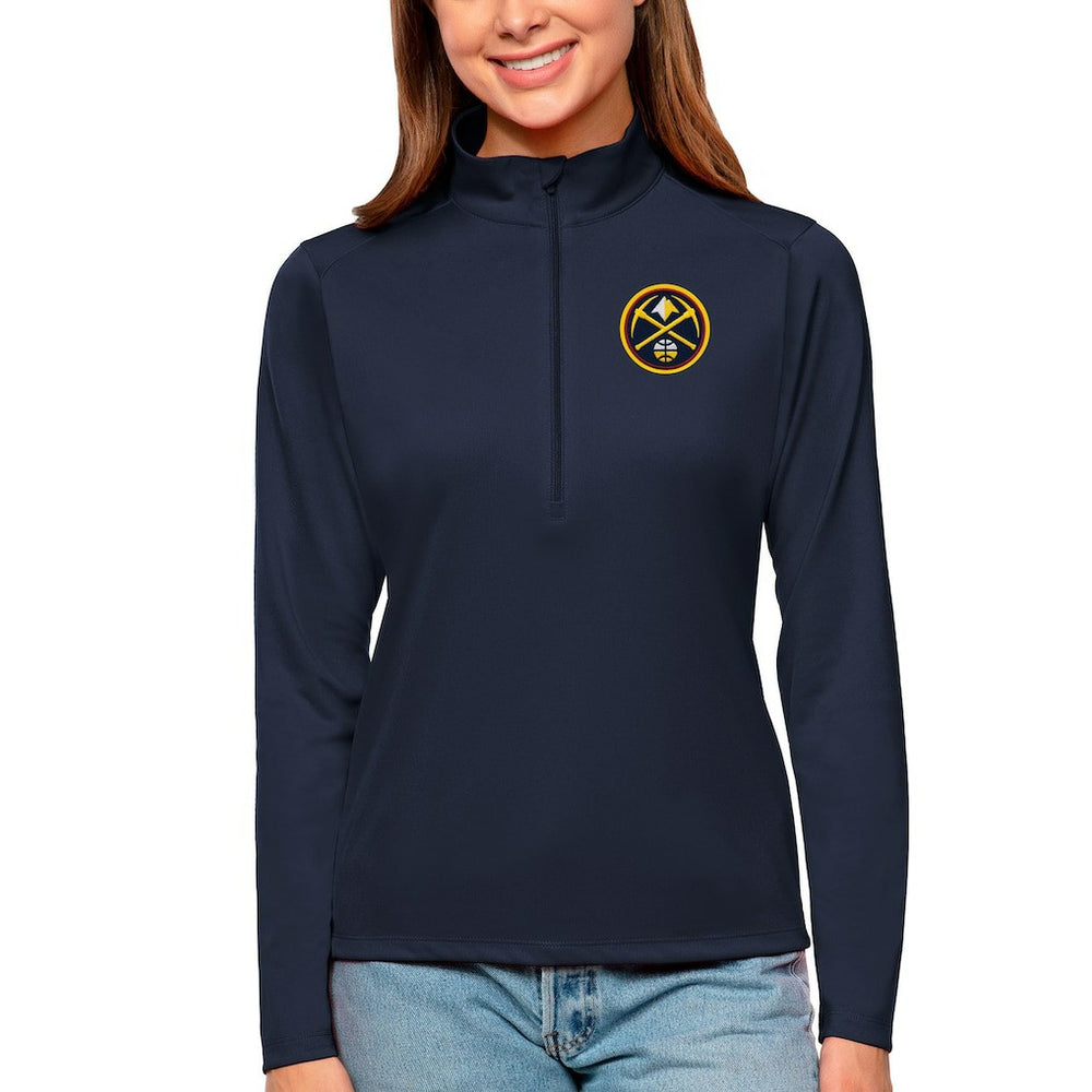 NBA Denver Nuggets Antigua Women's Tribute Half-Zip Top sale