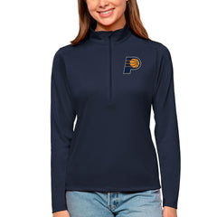 NBA Indiana Pacers Antigua Women's Tribute Half-Zip Top