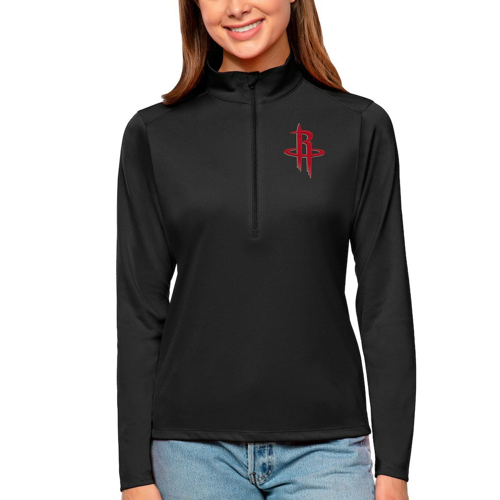 NBA Houston Rockets Antigua Women's Tribute Half-Zip Top sale