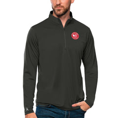 NBA Atlanta Hawks Antigua Tribute Quarter-Zip Pullover Top