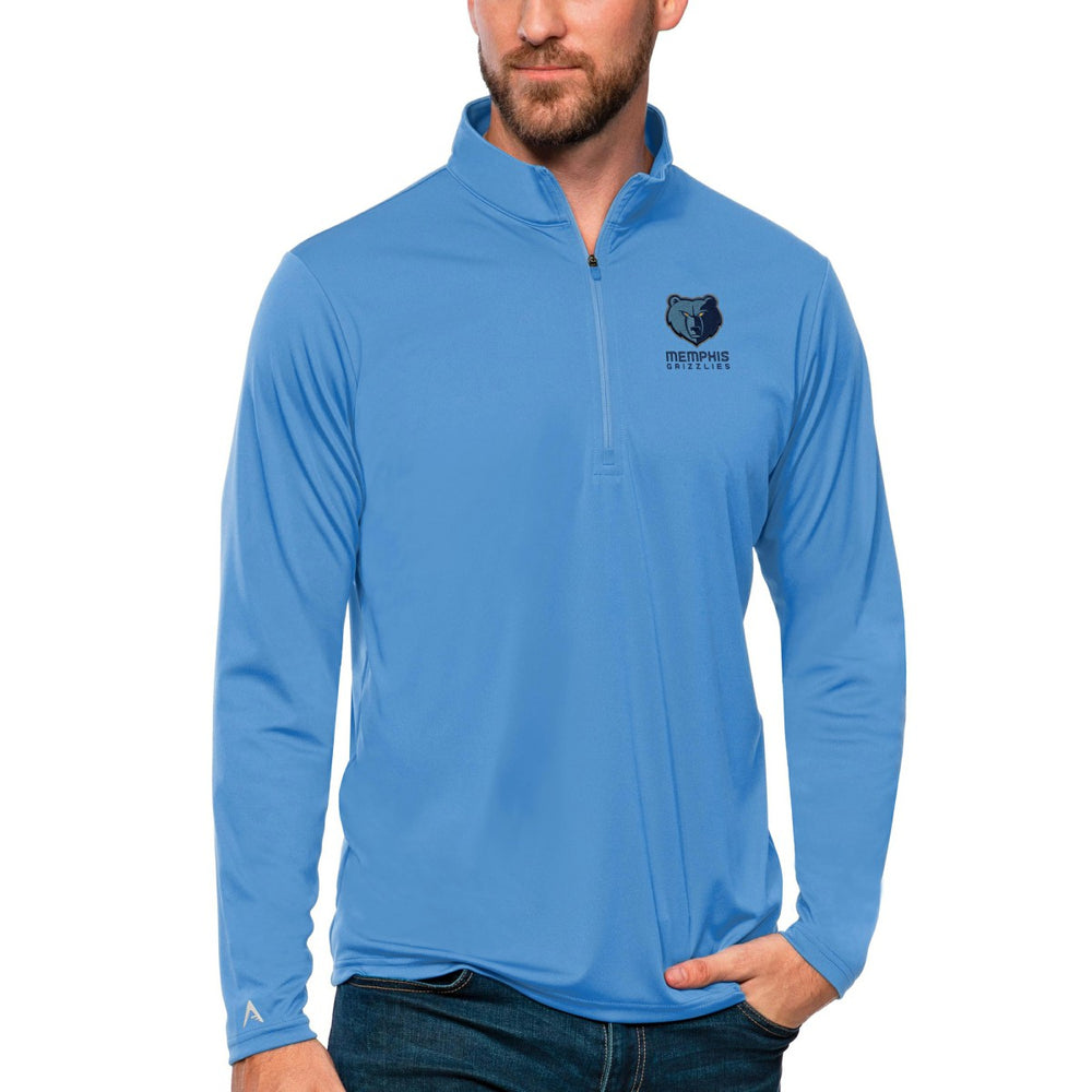 NBA Memphis Grizzlies Antigua Tribute Quarter-Zip Pullover Top