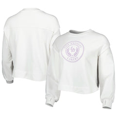 NBA Los Angeles Lakers Lusso Women's Lola Ball and Chain Pullover Sweatshirt