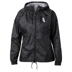 MLB Chicago White Sox Columbia Women's Team Flash Forward Full-Zip Windbreaker Jacket