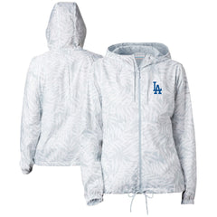 MLB Los Angeles Dodgers Columbia Women's Flash Forward Full-Zip Windbreaker Jacket