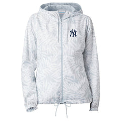 MLB New York Yankees Columbia Women's Flash Forward Full-Zip Windbreaker Jacket
