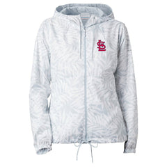 MLB St. Louis Cardinals Columbia Women's Flash Forward Full-Zip Windbreaker Jacket