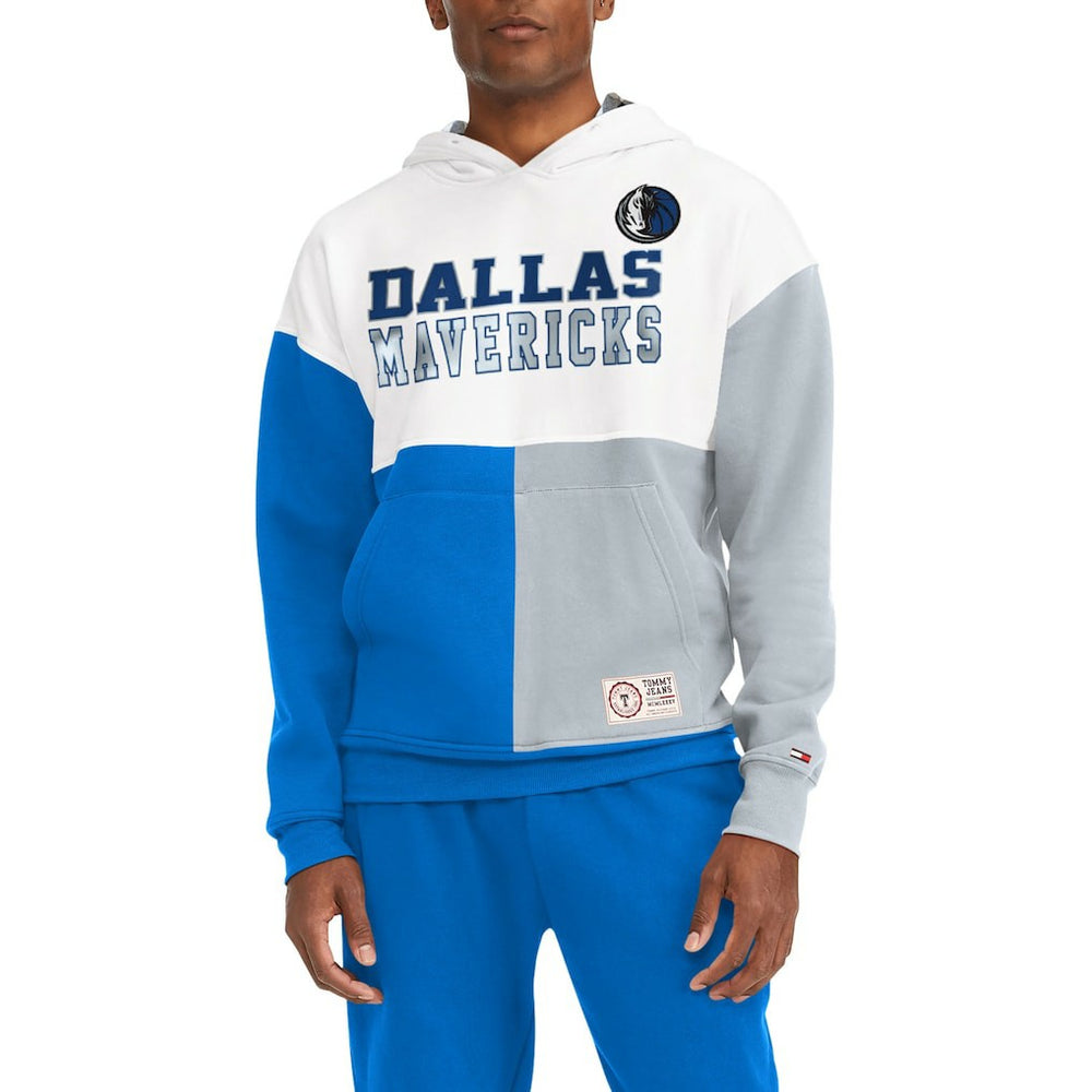 NBA Dallas Mavericks Tommy Jeans Andrew Split Pullover Hoodie sale