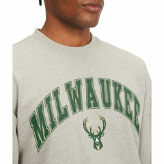 NBA Milwaukee Bucks Tommy Jeans James Patch Pullover Sweatshirt