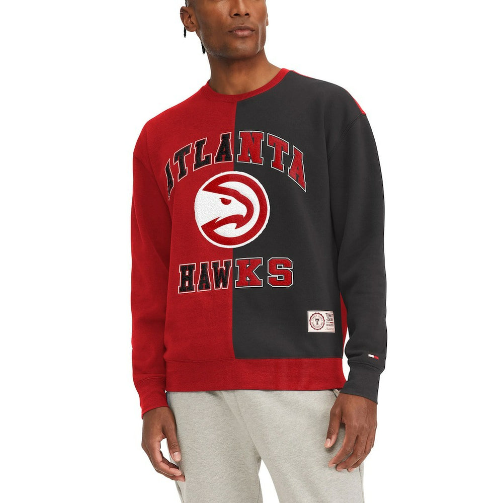 NBA Atlanta Hawks Tommy Jeans Keith Split Pullover Sweatshirt