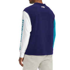 NBA Charlotte Hornets Tommy Jeans Richie Color Block Long Sleeve T-Shirt