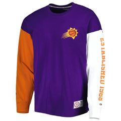 NBA Phoenix Suns Tommy Jeans Richie Color Block Long Sleeve T-Shirt