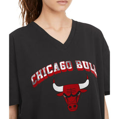 NBA Chicago Bulls Tommy Jeans Women's Ashley V-Neck T-Shirt sale