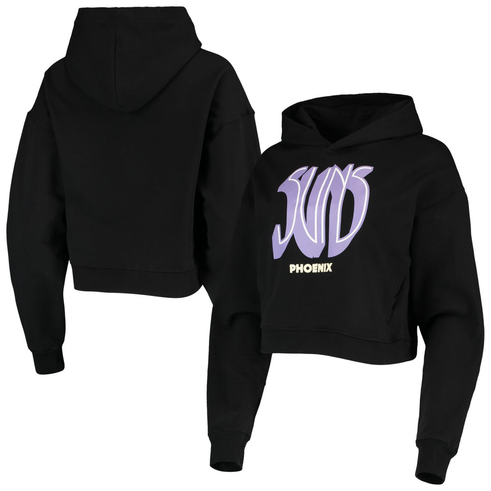 NBA Phoenix Suns Lusso Women's Layla World Tour Cropped Pullover Hoodie