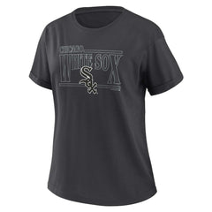 MLB Chicago White Sox WEAR by Erin Andrews Women's Oversized Boyfriend T-Shirt