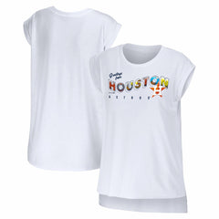 MLB Houston Astros WEAR by Erin Andrews Women's Greetings From T-Shirt